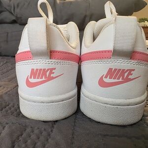 Nike Kids Sneakers - White and Pink Accents